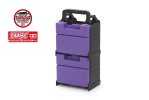 田宮 Tamiya 95705 - Tamiya 95705 - Jr Mini 4WD Portable Pit (Purple TMAC Limited) 田宮迷你四驅車儲存箱 雙星孖星，為限量紫色便攜收納箱