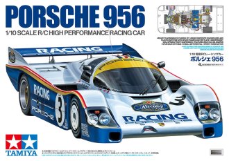 泰和重寶 田宮Tamiya 47508 - 1/10 保時捷956 Group C 遙控模型套件