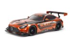 田宮 Tamiya 47519 - 1/10 比例 Mercedes-AMG GT3 Evo 橙色塗裝 TT-02 底盤 遙控模型套件