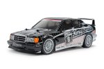 平治 Tamiya 47525 1/10 比例 RC Mercedes-Benz 190 E 2.5-16 1991 黑銀色 預塗車殼 (TT-02 底盤) 遙控模型套件 平治 Tamiya 47525 1/10 比例 RC Mercedes-Benz 190 E 2.5-16 1991 黑銀色 預塗車殼 (TT-02 底盤) 遙控模型套件
