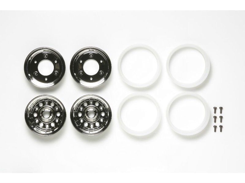 Tamiya 54414 - RC 4x4 Vehicle 4-Piece Wheels - 2pcs for 58519 Toyota 4x4 Pick-Up Bruiser (RN36) OP.1414 OP-1414