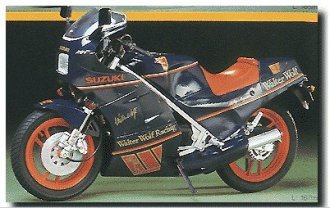 田宮Tamiya 14053 - 1/12 鈴木RG250 Gamma Walter Wolf 特別版模型套件