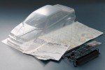 田宮 Tamiya 51555 - 1/10 愛快羅密歐 155 V6 Jagermeister 車殼套件