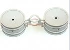 田宮 Tamiya 0335102 - 34mm 灰色車輪 適用於 Manta Ray