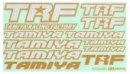 田宮 Tamiya 49239 - TRF 雙星孖星貼紙套裝 金/銀