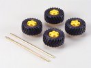 田宮 Tamiya 70101 36mm 直徑貨車組裝套件 STEM系列結構配件 雙星孖星