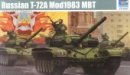 小號手 Trumpeter 09547 - 1/35 俄羅斯 T-72A Mod1983 主戰坦克 模型套件