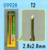 小號手 Trumpeter 09928 Master Tools T2 模型鑿 (2.8x2.8mm)