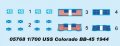 alt="Trumpeter 05768 - 1/700 USS Colorado BB-45 1944" title="Trumpeter 05768 - 1/700 USS Colorado BB-45 1944"