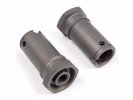 XRAY 305313 22mm 車軸 +1mm 偏移 硬塗層 (2件)