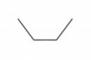 XRAY 303805 Anti-Roll Bar Rear for Ball-Bearings 1.5mm