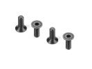 XRAY 913308 CNC 加工 HEX 螺絲 M3x8 110° SFH Hudy 彈簧鋼 (4)