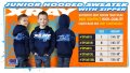 alt="XRAY 395601XL Junior Sweater Hodded With Zipper - Blue (XL/152cm)" title="XRAY 395601XL Junior Sweater Hodded With Zipper - Blue (XL/152cm)"