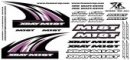 XRAY #397341 M18T Sticker For Body - White