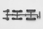Yokomo Z4-300 樹脂前上與後下避震固定座 for YZ-4