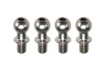 橫崛 Yokomo RP-117 高精度鈦合金 5.0mm King Pin 球頭 適用於 MS1.0