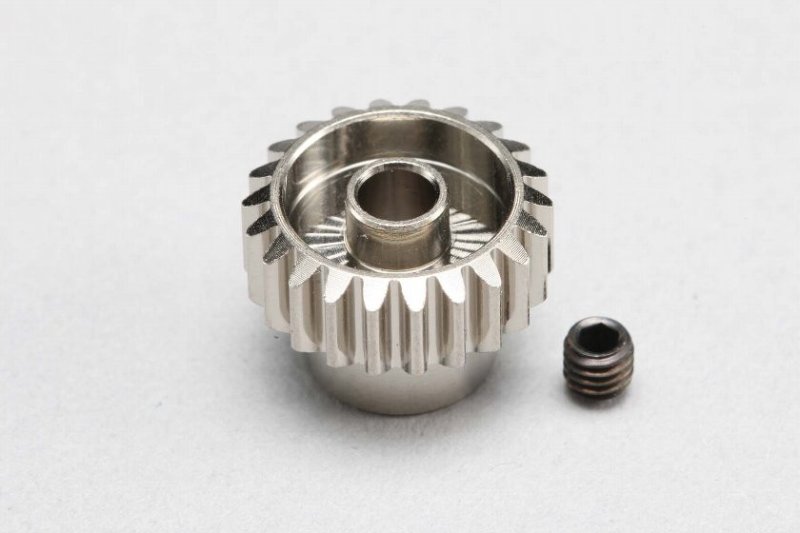 Yokomo PG-4822A Precision Hard Coated Aluminum Pinion Gear DP48 22T