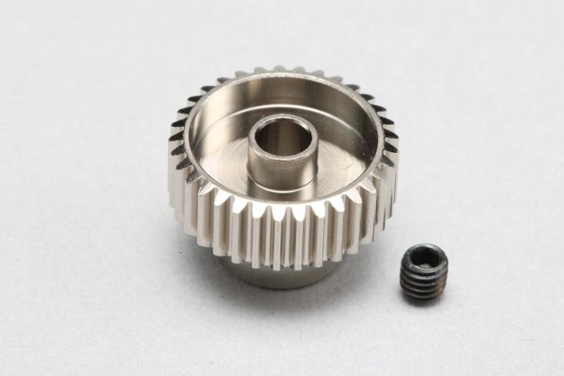Yokomo PG-6433A Precision Hard Coated Aluminum Pinion Gear DP64 33T