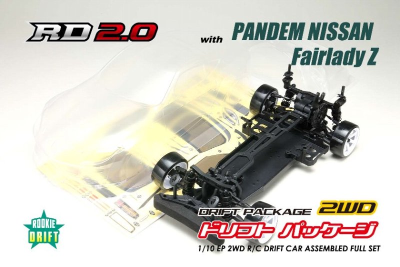 Yokomo Drift Package 2WD PANDEM NISSAN Fairlady Z (RZ34) Assembly Kit (Clear)