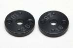 橫崛 Yokomo S4-S182-25 - 13mm 避震器活塞 2.5mm 厚度，雙孔設計