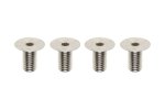 Yokomo ZC-F36SH FH 倒角六角螺絲 M3x6mm 適用 MS2.0 鋁底盤 (4pcs)