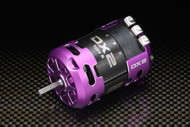 Yokomo RPM-D2115RP Racing Performer DX2 Type-R Brushless Motor 11.5T Purple Version (12.3 x 7.25 x 24mm)