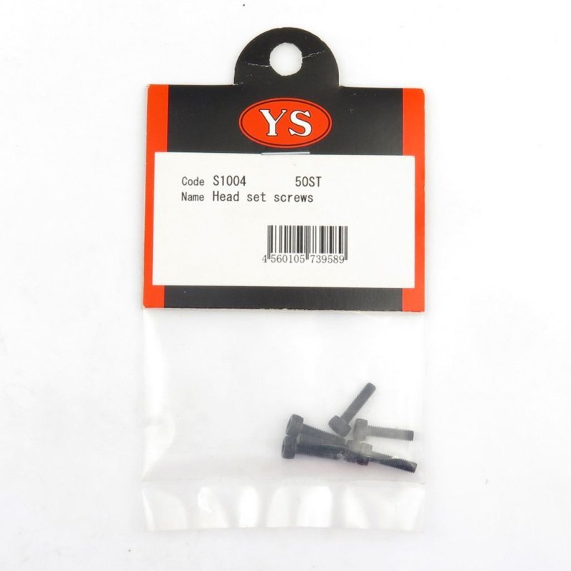 YS ENGINE CYLINDER HEAD SCREWS 50ST #S1004